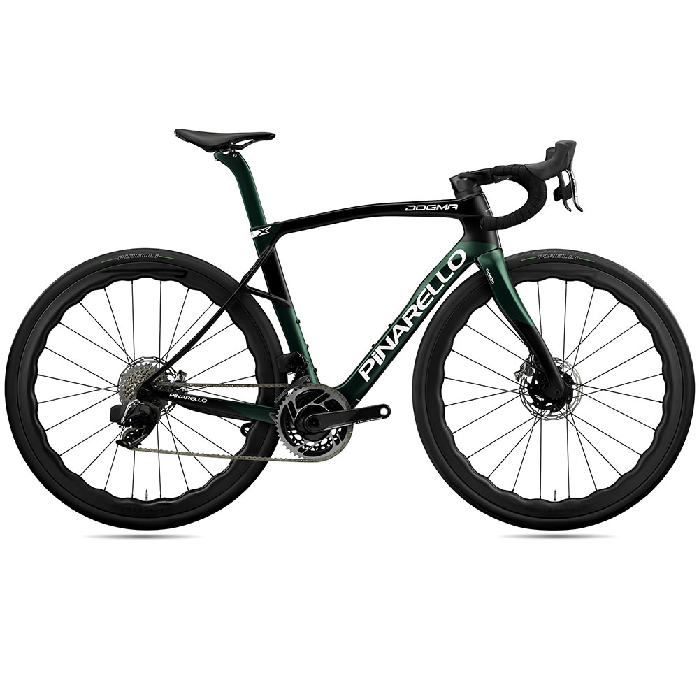 2024 Pinarello Sram Red Etap Axs Xolar Green - Road Bike 2024 Pinarello Sram Red Etap Axs Xolar Green - Road Bike