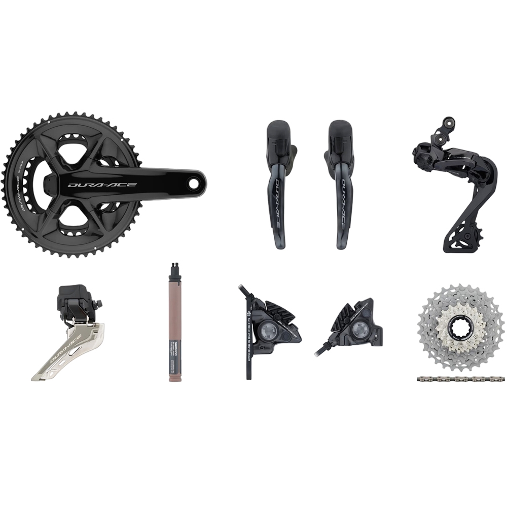 Shimano Dura-Ace Di2 R9250 Power Meter Groupset 2x12 36-52 W/ Disc Brake Shimano Dura-Ace Di2 R9250 Power Meter Groupset 2x12 36-52 W/ Disc Brake