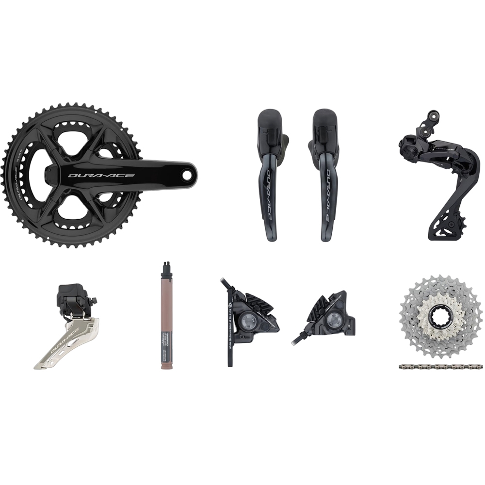 Shimano Dura-Ace Di2 R9250 Power Meter Groupset 2x12 40-54 W/ Disc Brake Shimano Dura-Ace Di2 R9250 Power Meter Groupset 2x12 40-54 W/ Disc Brake