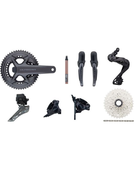 Shimano Ultegra Di2 R8150 2x12 36-52 Power Meter Groupset W/ Disc Brake