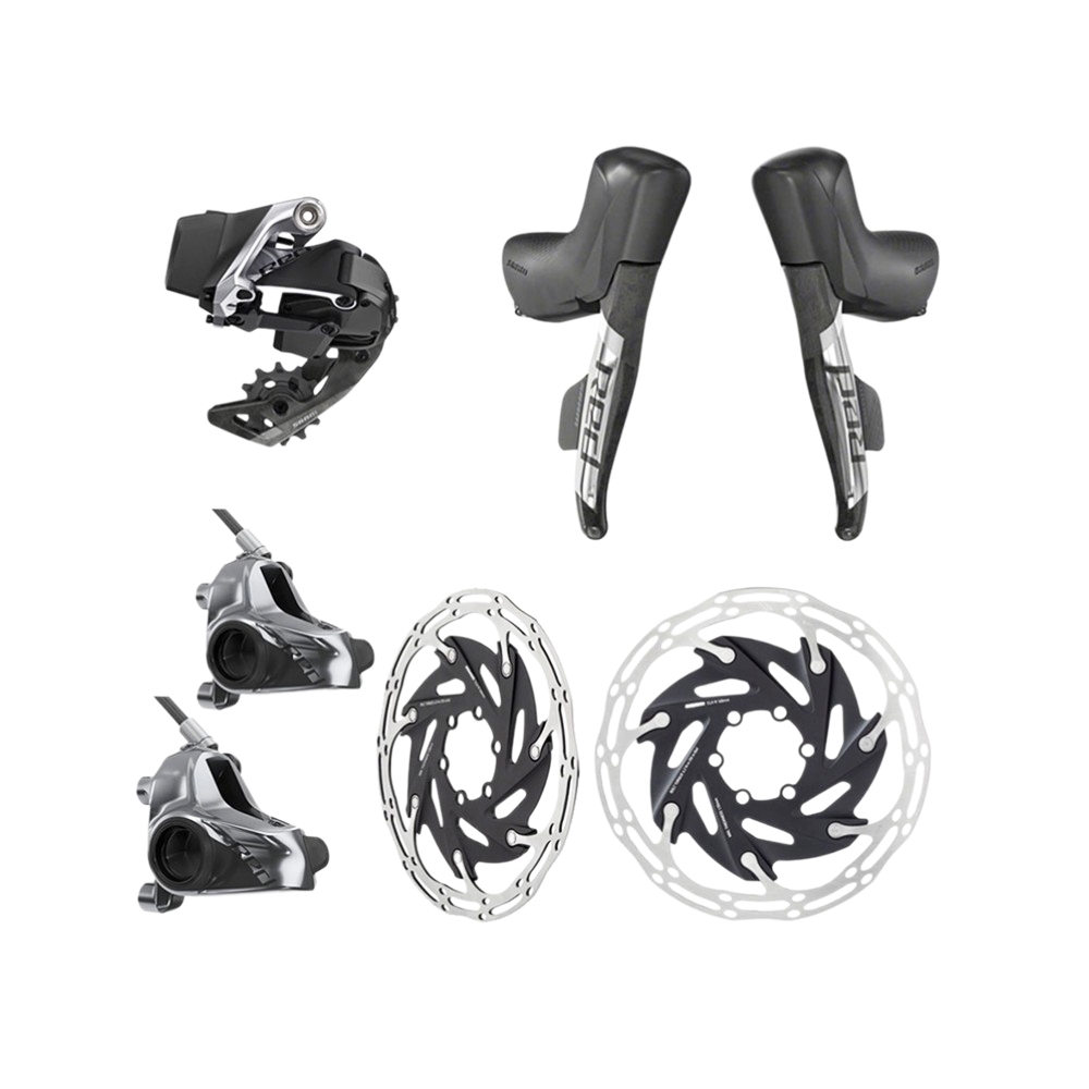 SRAM Red ETap AXS 1 Flat-Mount HRD Groupset SRAM Red ETap AXS 1 Flat-Mount HRD Groupset