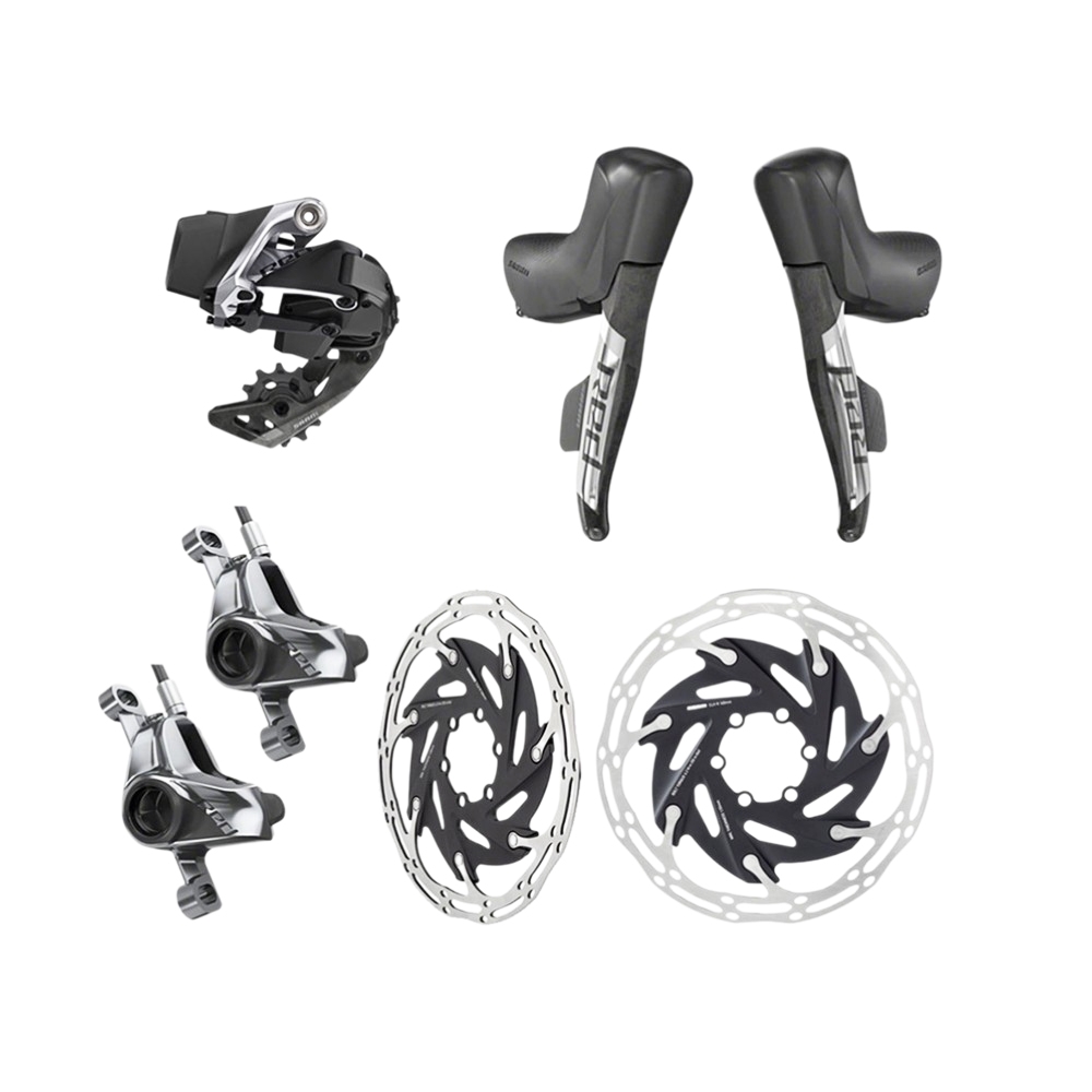 SRAM Red ETap AXS 1 Post-Mount HRD Groupset SRAM Red ETap AXS 1 Post-Mount HRD Groupset