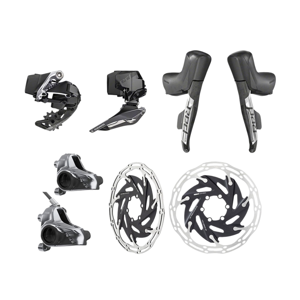 SRAM Red ETap AXS 2 Flat-Mount HRD Groupset SRAM Red ETap AXS 2 Flat-Mount HRD Groupset