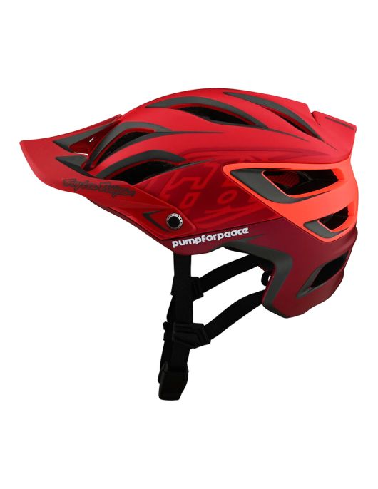 A3 Helmet W/Mips Pump For Peace Red