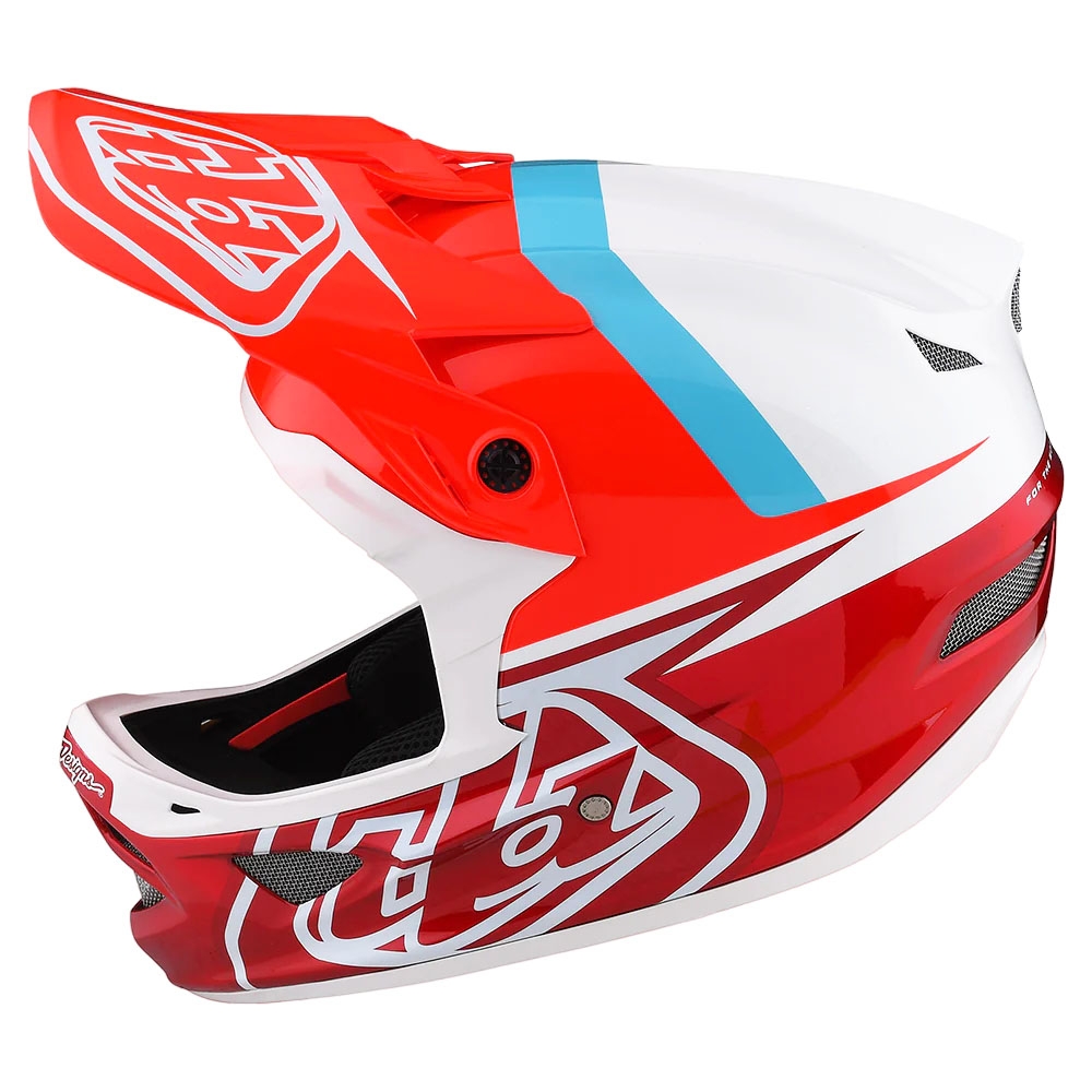 D3 Fiberlite Helmet Slant Red D3 Fiberlite Helmet Slant Red