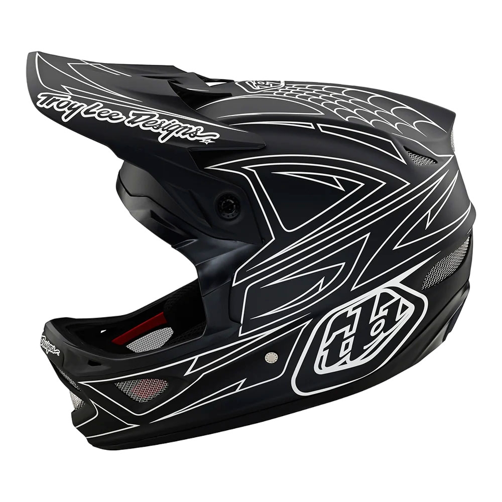 D3 Fiberlite Helmet Spiderstripe Black D3 Fiberlite Helmet Spiderstripe Black