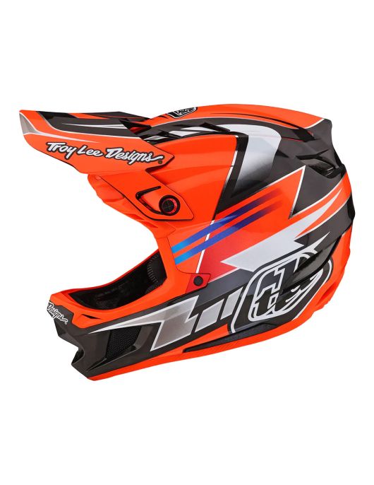 D4 Carbon Helmet W/Mips Saber Red