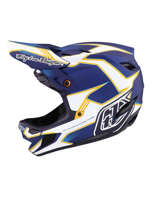 D4 Composite Helmet W/Mips Matrix Blue