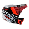 D4 Composite Helmet W/Mips Qualifier Silver / Red D4 Composite Helmet W/Mips Qualifier Silver / Red