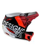 D4 Composite Helmet W/Mips Qualifier Silver / Red
