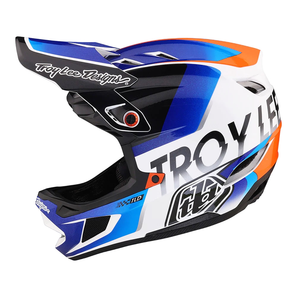 D4 Composite Helmet W/Mips Qualifier White / Blue D4 Composite Helmet W/Mips Qualifier White / Blue