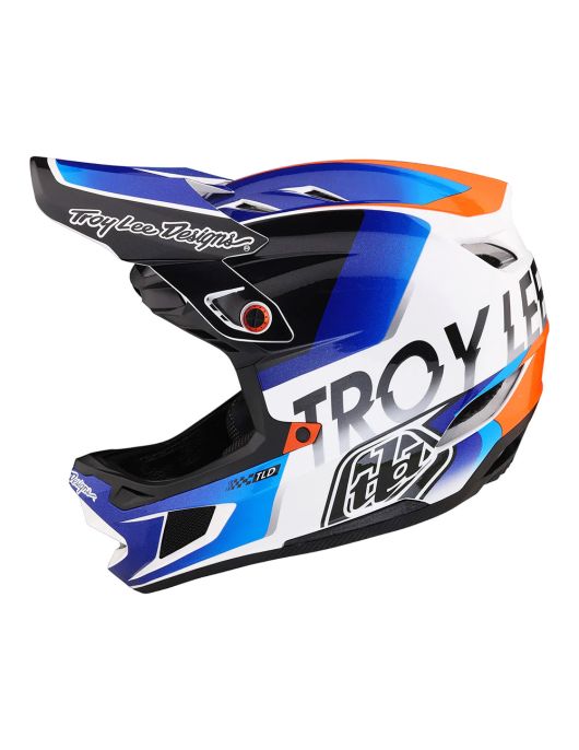 D4 Composite Helmet W/Mips Qualifier White / Blue