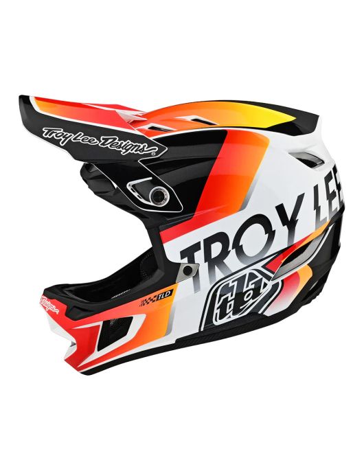 D4 Composite Helmet W/Mips Qualifier White / Orange
