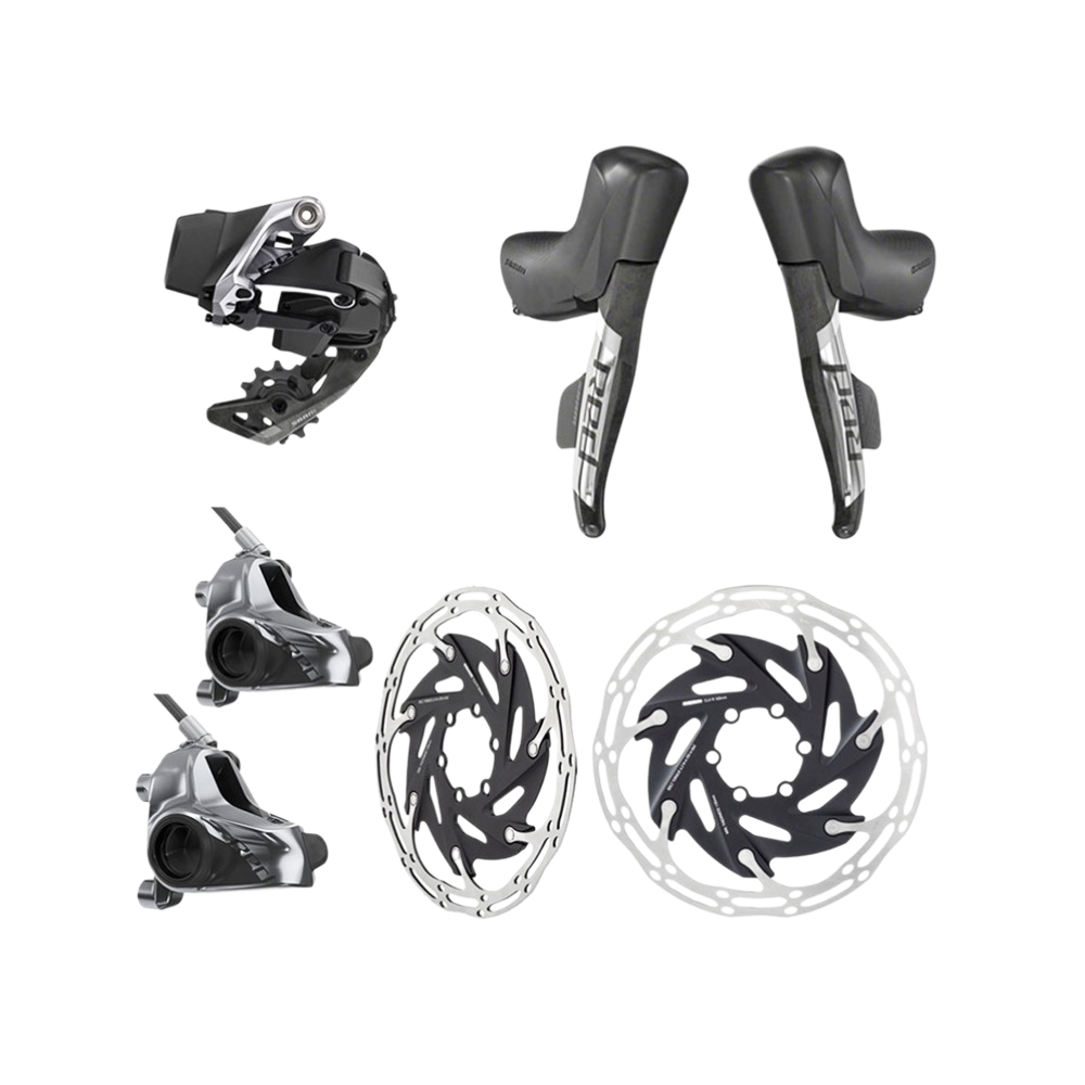 SRAM Red ETap AXS 1 Flat-Mount HRD Groupset