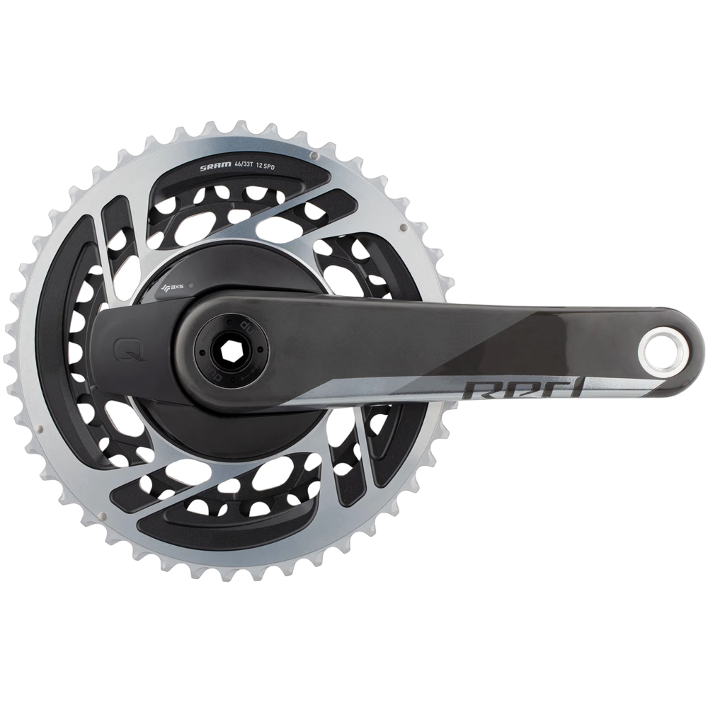 SRAM Red Etap AXS HRD FM 2x12-Speed 33-46 6-Bolt Disc Power Meter Groupset