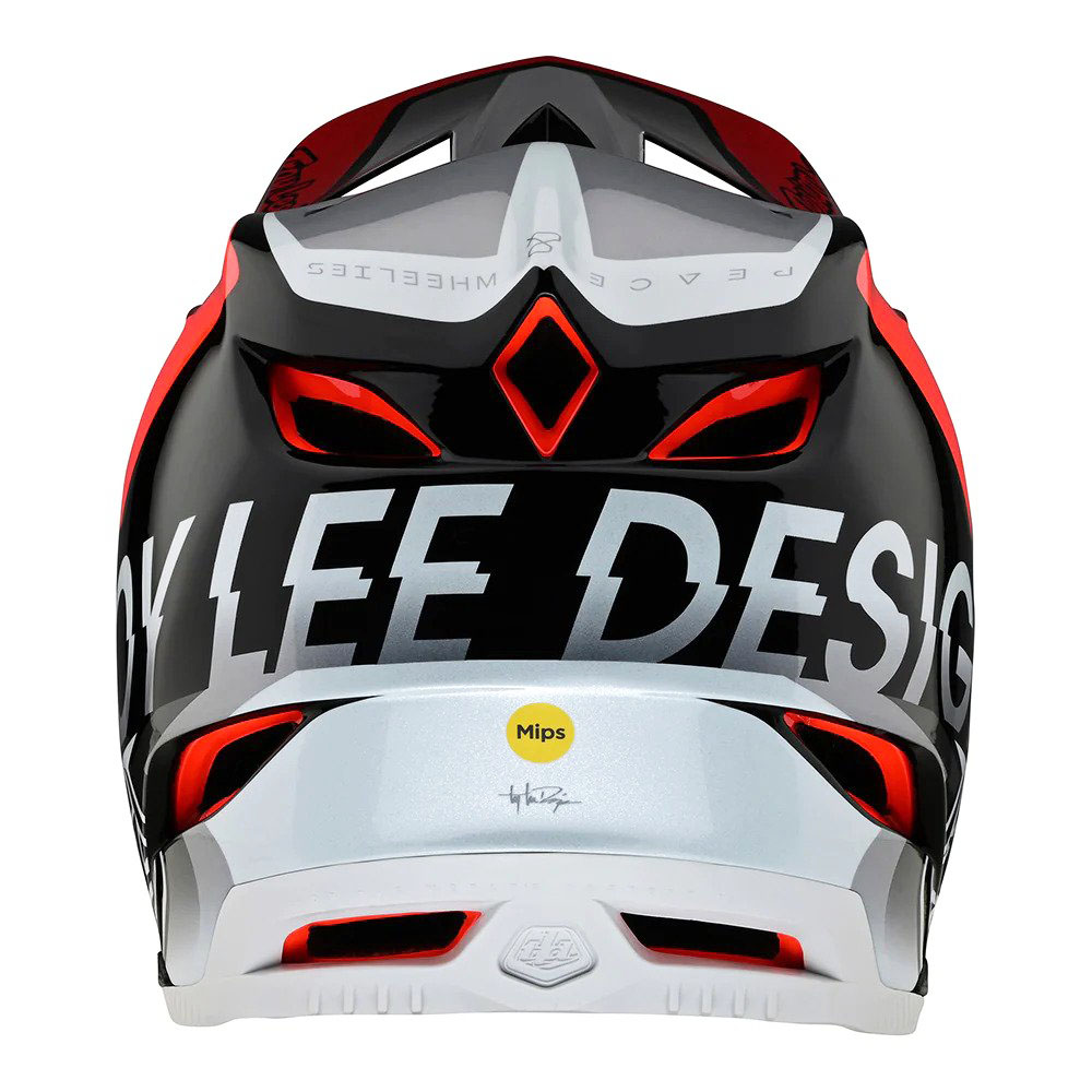 D4 Composite Helmet W/Mips Qualifier Silver / Red